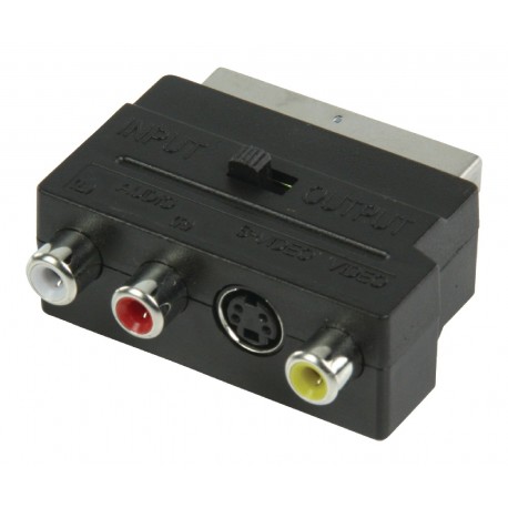 adapter SCART(m) - 3xRCA (F) and S-Video (F) adapter SCART(m) - 3xRCA (F) and S-Video (F)