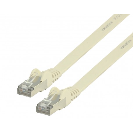 CAT 6 F/UTP Network Cable - Flat RJ45 - White | Valueline CAT 6 F/UTP Network Cable - Flat RJ45 - White | Valueline