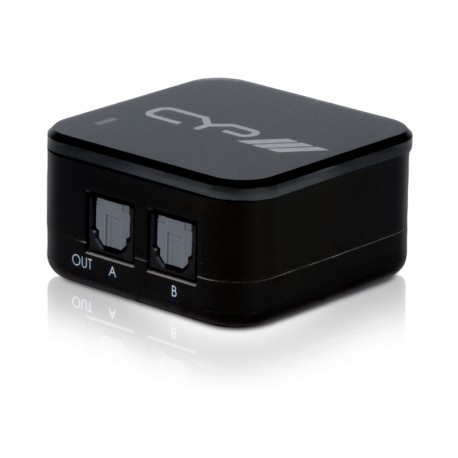 AU-D12 2-weg Digitale Toslink splitter | CYP AU-D12 2-weg Digitale Toslink splitter | CYP